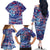 Father's Day Guam Family Matching Off The Shoulder Long Sleeve Dress and Hawaiian Shirt Special Dad Polynesia Paradise