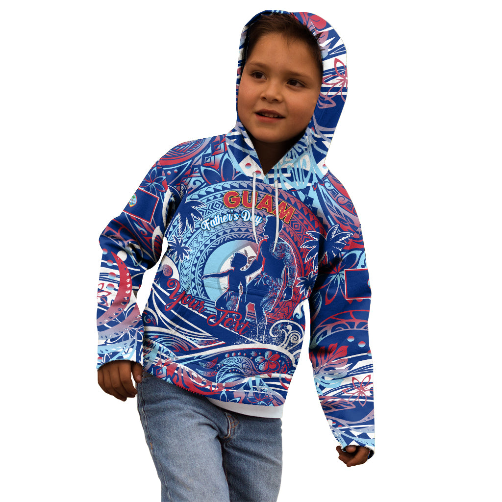 Father's Day Guam Kid Hoodie Special Dad Polynesia Paradise DT02 - Polynesian Pride