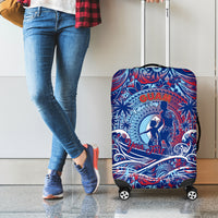 Father's Day Guam Luggage Cover Special Dad Polynesia Paradise DT02 - Polynesian Pride