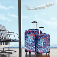 Father's Day Guam Luggage Cover Special Dad Polynesia Paradise DT02 - Polynesian Pride