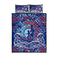 Father's Day Guam Quilt Bed Set Special Dad Polynesia Paradise DT02 - Polynesian Pride