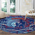 Father's Day Guam Round Carpet Special Dad Polynesia Paradise