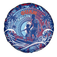 Father's Day Guam Spare Tire Cover Special Dad Polynesia Paradise DT02 - Polynesian Pride