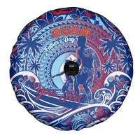 Father's Day Guam Spare Tire Cover Special Dad Polynesia Paradise DT02 - Polynesian Pride