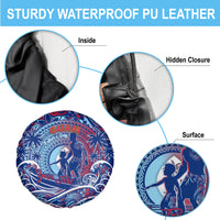 Father's Day Guam Spare Tire Cover Special Dad Polynesia Paradise DT02 - Polynesian Pride