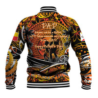 Father's Day Marquesas Islands Baseball Jacket Special Dad Polynesia Paradise DT02 - Polynesian Pride