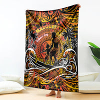 Father's Day Marquesas Islands Blanket Special Dad Polynesia Paradise DT02 - Polynesian Pride