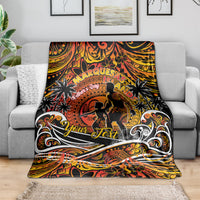 Father's Day Marquesas Islands Blanket Special Dad Polynesia Paradise DT02 - Polynesian Pride