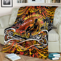 Father's Day Marquesas Islands Blanket Special Dad Polynesia Paradise DT02 - Polynesian Pride