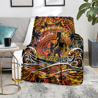 Father's Day Marquesas Islands Blanket Special Dad Polynesia Paradise DT02 - Polynesian Pride