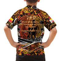 Father's Day Marquesas Islands Kid Hawaiian Shirt Special Dad Polynesia Paradise DT02 - Polynesian Pride