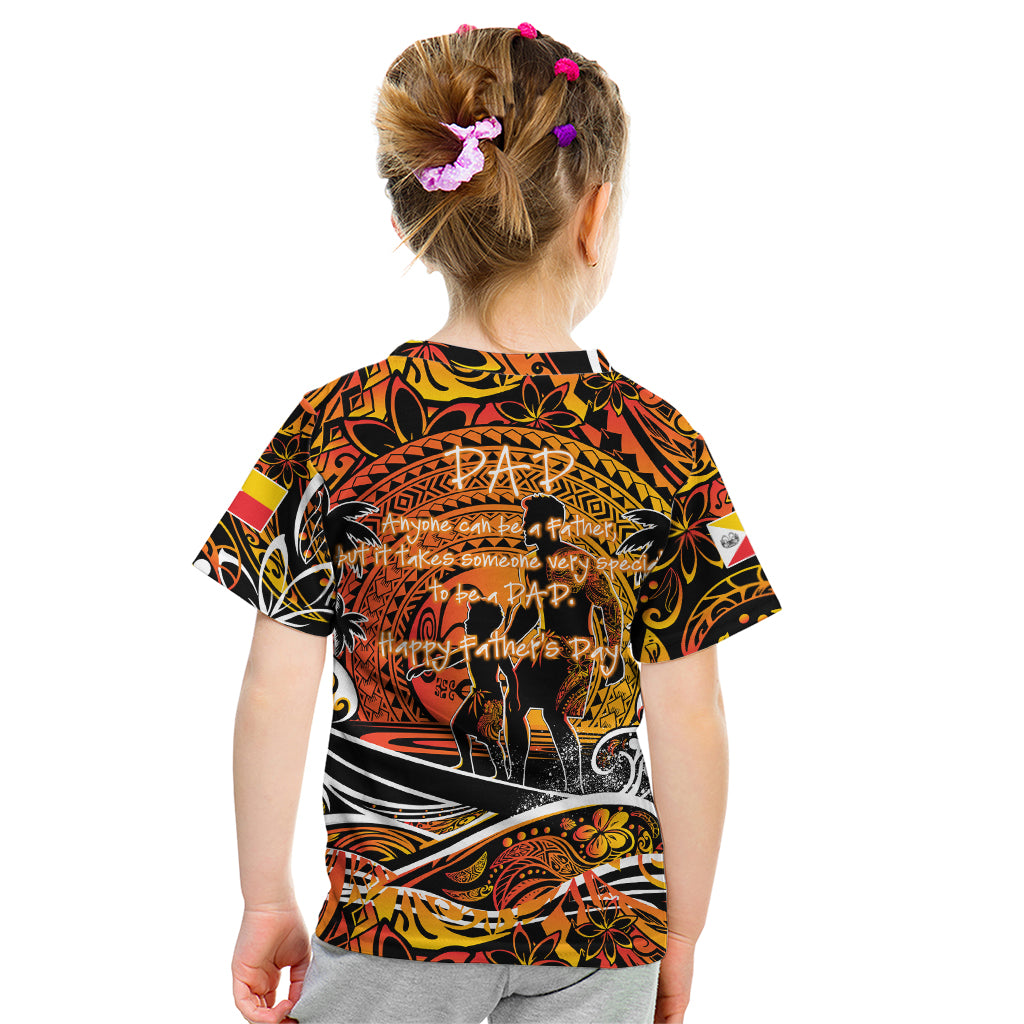 Father's Day Marquesas Islands Kid T Shirt Special Dad Polynesia Paradise DT02 - Polynesian Pride