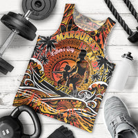 Father's Day Marquesas Islands Men Tank Top Special Dad Polynesia Paradise DT02 - Polynesian Pride