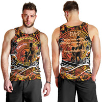Father's Day Marquesas Islands Men Tank Top Special Dad Polynesia Paradise DT02 - Polynesian Pride