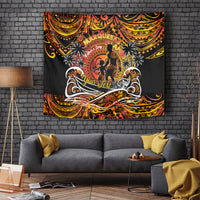 Father's Day Marquesas Islands Tapestry Special Dad Polynesia Paradise DT02 - Polynesian Pride