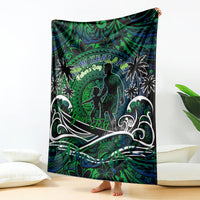 Father's Day New Zealand Blanket Special Dad Polynesia Paradise DT02 - Polynesian Pride