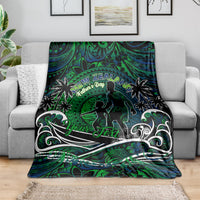 Father's Day New Zealand Blanket Special Dad Polynesia Paradise DT02 - Polynesian Pride