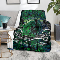 Father's Day New Zealand Blanket Special Dad Polynesia Paradise DT02 - Polynesian Pride