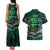 Father's Day New Zealand Couples Matching Tank Maxi Dress and Hawaiian Shirt Special Dad Polynesia Paradise