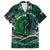 Father's Day New Zealand Family Matching Long Sleeve Bodycon Dress and Hawaiian Shirt Special Dad Polynesia Paradise