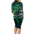 Father's Day New Zealand Family Matching Long Sleeve Bodycon Dress and Hawaiian Shirt Special Dad Polynesia Paradise