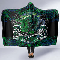 Father's Day New Zealand Hooded Blanket Special Dad Polynesia Paradise DT02 - Polynesian Pride