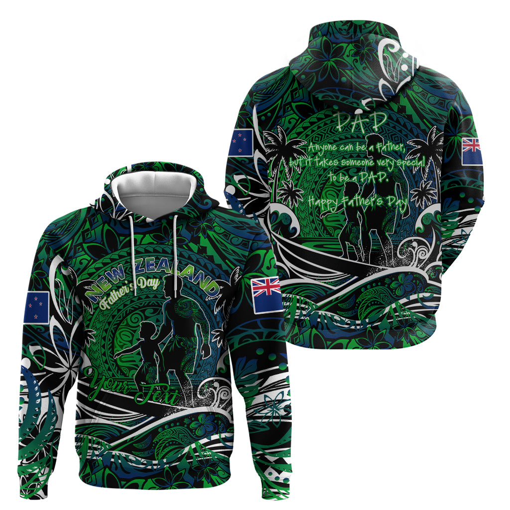 Father's Day New Zealand Hoodie Special Dad Polynesia Paradise DT02 - Polynesian Pride