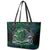 Father's Day New Zealand Leather Tote Bag Special Dad Polynesia Paradise