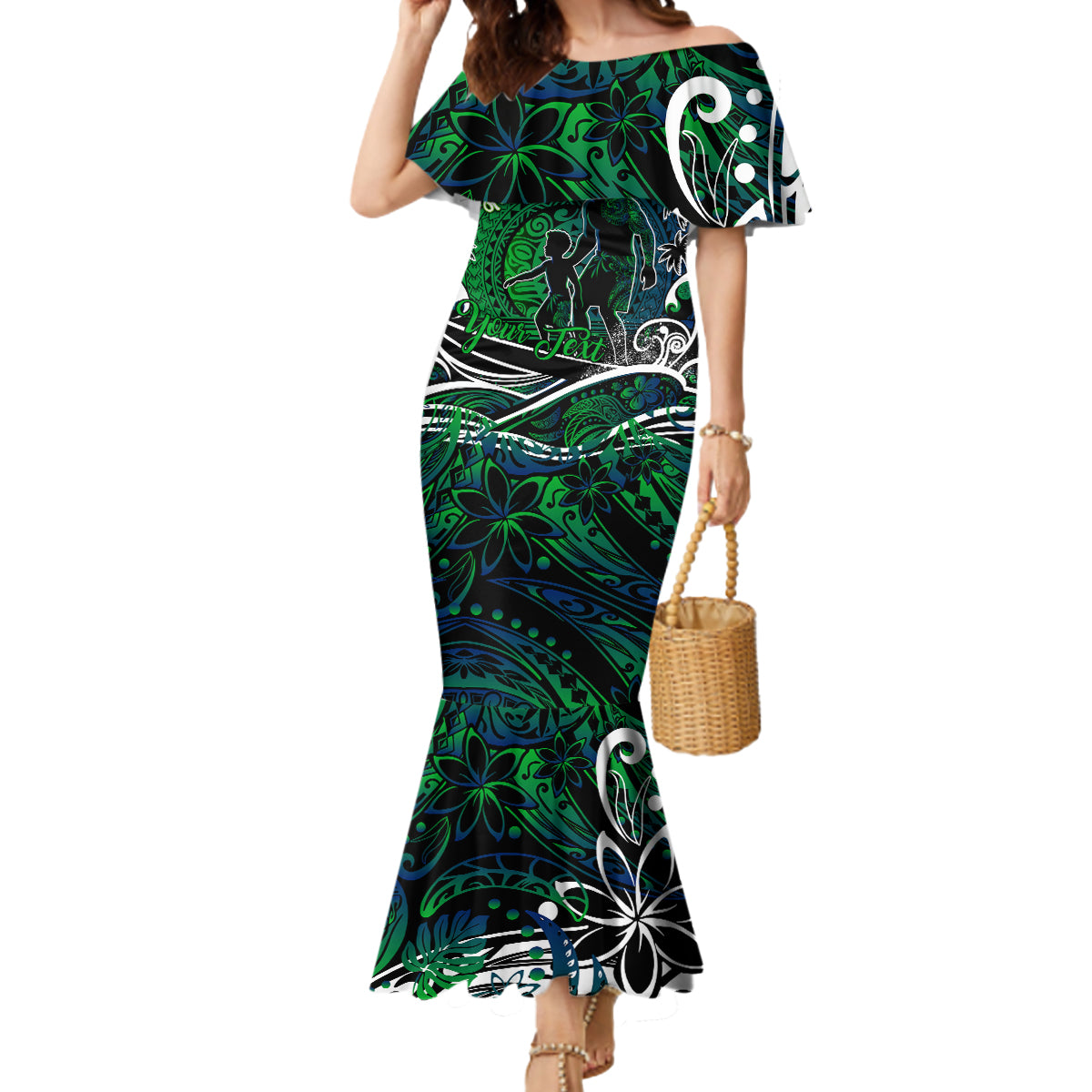 Father's Day New Zealand Mermaid Dress Special Dad Polynesia Paradise