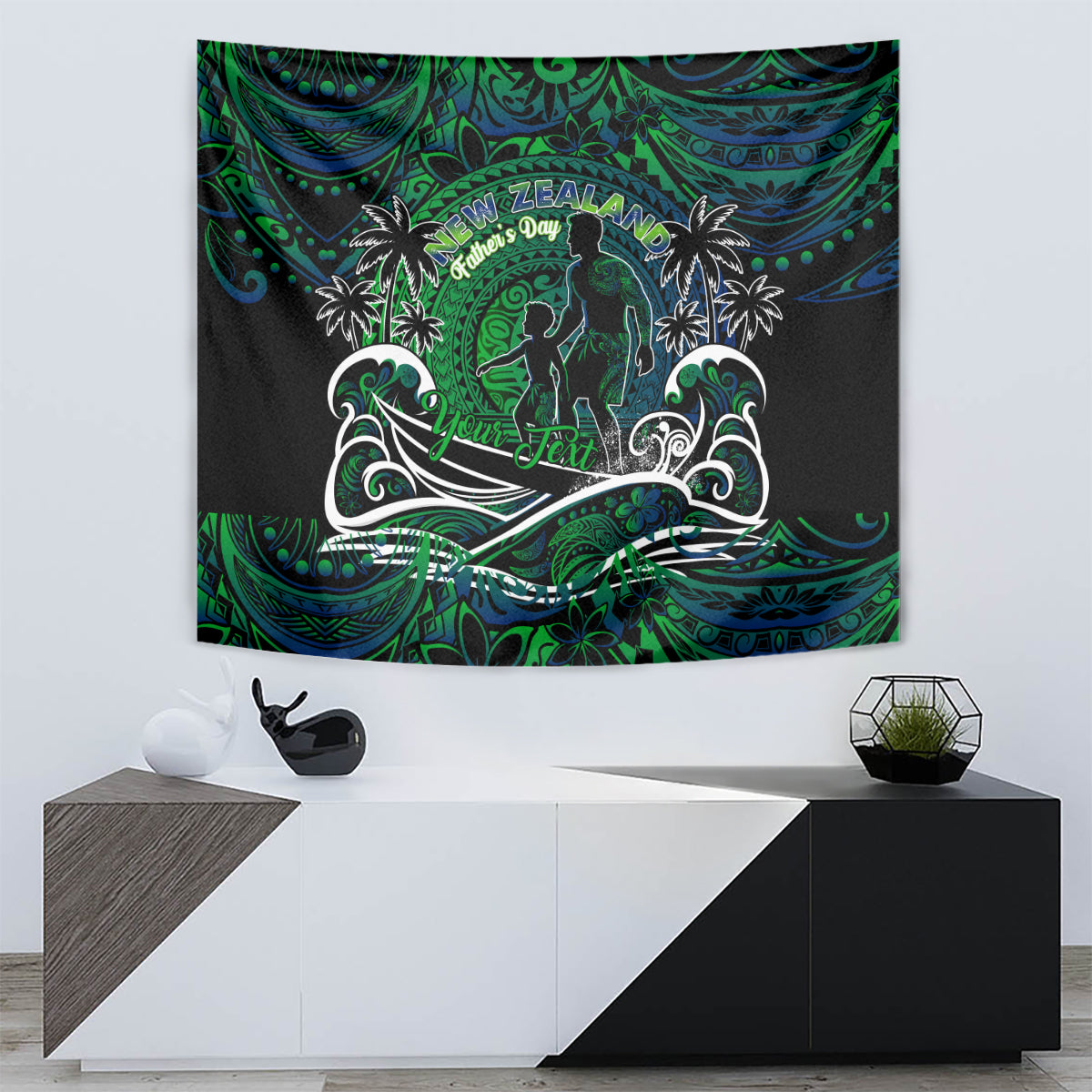 Father's Day New Zealand Tapestry Special Dad Polynesia Paradise DT02 - Polynesian Pride
