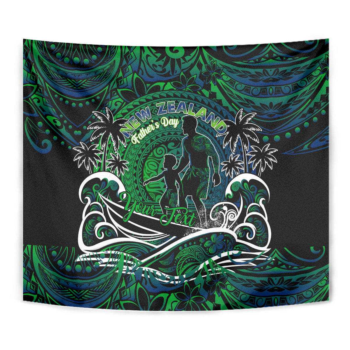 Father's Day New Zealand Tapestry Special Dad Polynesia Paradise DT02 - Polynesian Pride