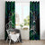 Father's Day New Zealand Window Curtain Special Dad Polynesia Paradise