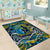 Father's Day Tokelau Area Rug Special Dad Polynesia Paradise