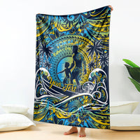 Father's Day Tokelau Blanket Special Dad Polynesia Paradise DT02 - Polynesian Pride