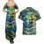 Father's Day Tokelau Couples Matching Summer Maxi Dress and Hawaiian Shirt Special Dad Polynesia Paradise