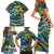 Father's Day Tokelau Family Matching Short Sleeve Bodycon Dress and Hawaiian Shirt Special Dad Polynesia Paradise