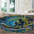 Father's Day Tokelau Round Carpet Special Dad Polynesia Paradise