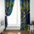 Father's Day Tokelau Window Curtain Special Dad Polynesia Paradise