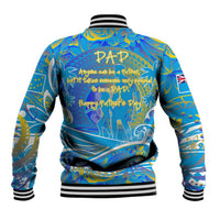 Father's Day Tuvalu Baseball Jacket Special Dad Polynesia Paradise DT02 - Polynesian Pride