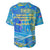 Father's Day Tuvalu Baseball Jersey Special Dad Polynesia Paradise