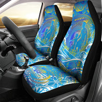 Father's Day Tuvalu Car Seat Cover Special Dad Polynesia Paradise DT02 - Polynesian Pride
