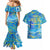 Father's Day Tuvalu Couples Matching Mermaid Dress and Hawaiian Shirt Special Dad Polynesia Paradise