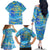 Father's Day Tuvalu Family Matching Off The Shoulder Long Sleeve Dress and Hawaiian Shirt Special Dad Polynesia Paradise