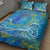 Father's Day Tuvalu Quilt Bed Set Special Dad Polynesia Paradise