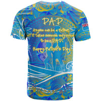 Father's Day Tuvalu T Shirt Special Dad Polynesia Paradise DT02 - Polynesian Pride