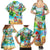 Guam Christmas Family Matching Summer Maxi Dress and Hawaiian Shirt Santa Claus Beach and Wave DT02 - Polynesian Pride