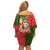 Hawaii Christmas Family Matching Off Shoulder Short Dress and Hawaiian Shirt Mele Kalikimaka Kanaka Maoli DT02 - Polynesian Pride