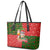 Hawaii Christmas Leather Tote Bag Mele Kalikimaka Kanaka Maoli DT02 - Polynesian Pride