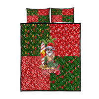 Hawaii Christmas Quilt Bed Set Mele Kalikimaka Kanaka Maoli DT02 Art - Polynesian Pride