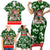 Guam Christmas Family Matching Short Sleeve Bodycon Dress and Hawaiian Shirt Felis Pusgua Tropical Xmas Patterns DT02 - Polynesian Pride